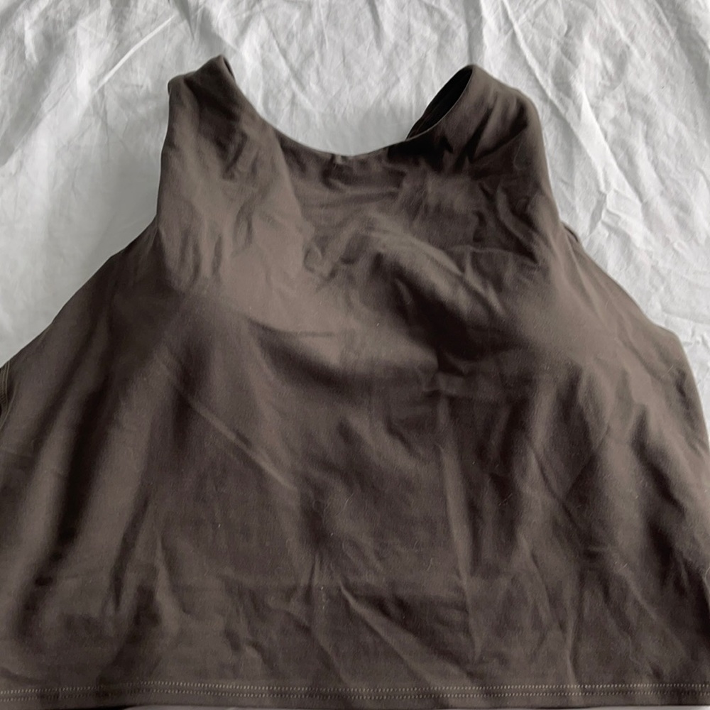 Athleta crop top medium support size L